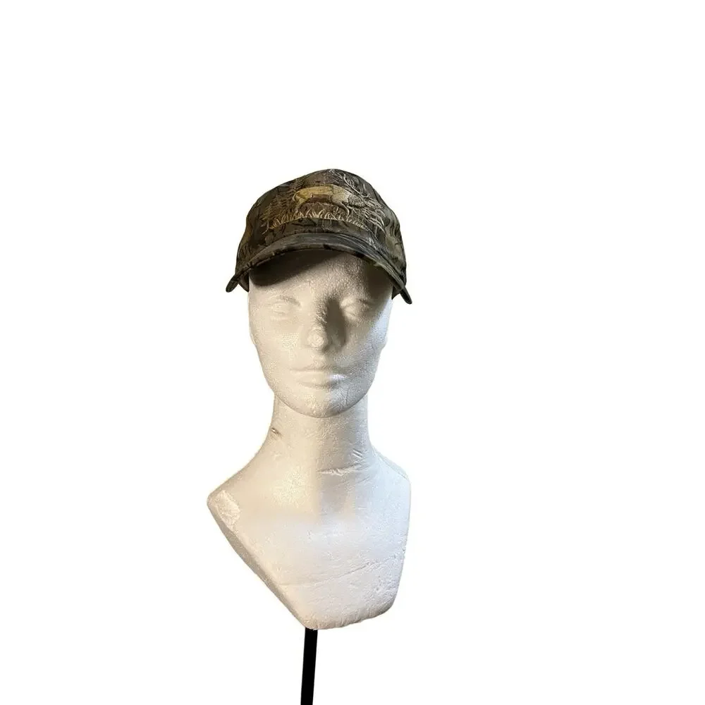 Shasta Wear Yellowstone Hat Camo Baseball Cap Adjustable Strapback